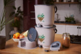 Afbeelding voor het product Bokashi emmerset Essential grijs op EM-Store.eu